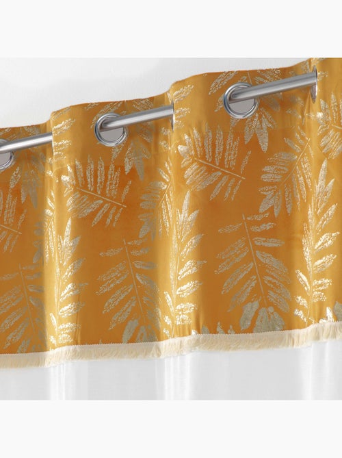 Voilage a oeillets tropical adelore - Kiabi Voilage a oeillets tropical adelore - Kiabi