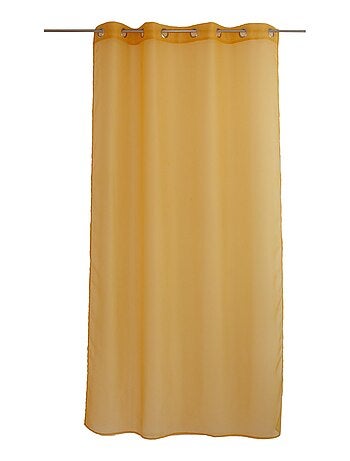 Voilage à œillets uni