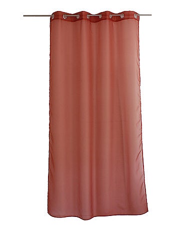 Voilage à œillets uni