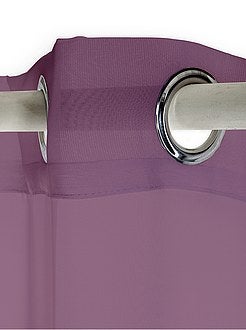 Voilage à oeillets - Kiabi