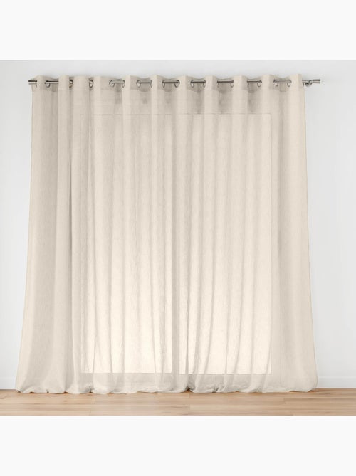 Voilage à œillets – Voile tissé Carlin - Kiabi