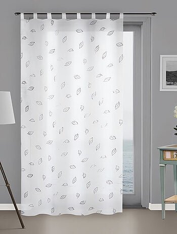 Voilage à pattes 135x250 cm LAURENE, par Soleil d'ocre