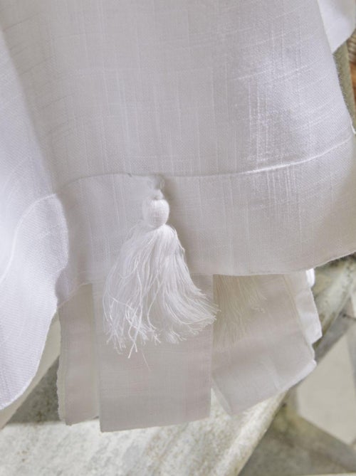 Voilage à pattes coton uni CHARME - Kiabi Voilage à pattes coton uni CHARME - Kiabi