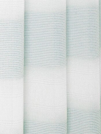 Voilage à rayures bayadères