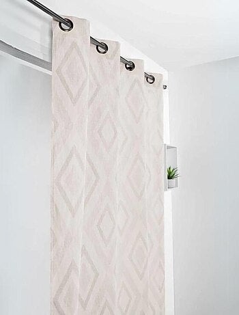 Voilage à Tendance "Géométrique