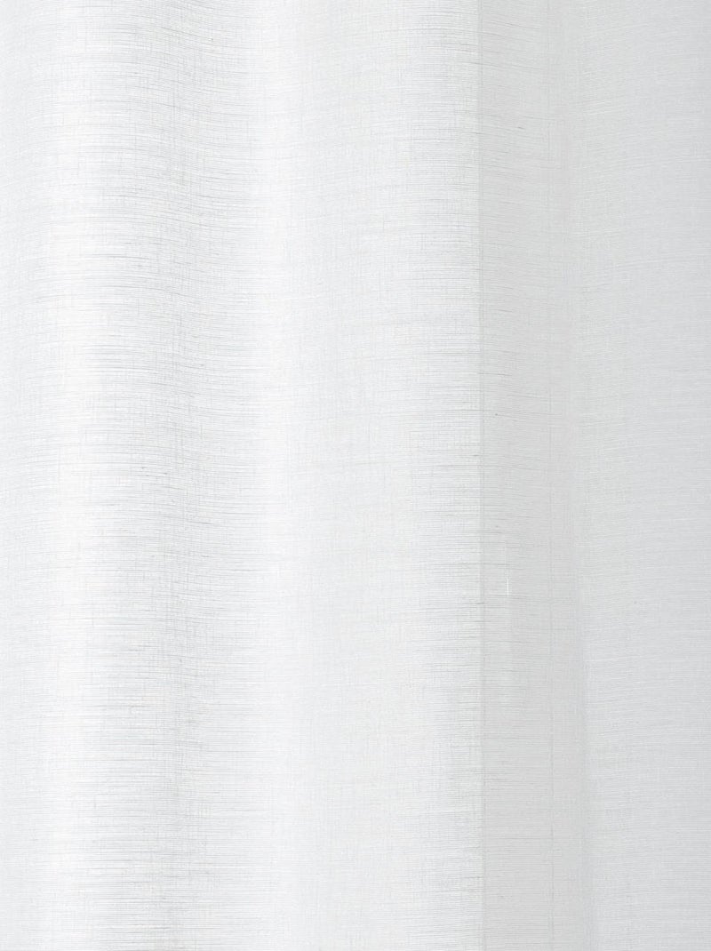Voilage Aérien en toile de jute Blanc - Kiabi