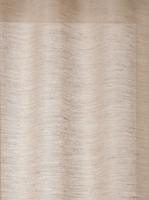 Voilage Aérien en toile de jute - Kiabi