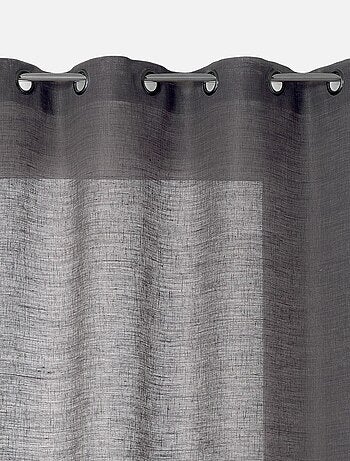 Voilage Aérien en toile de jute