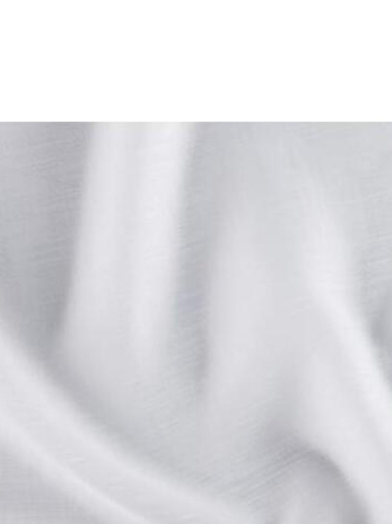 Voilage aspect givré 145x240cm "Freeze" Blanc - Kiabi