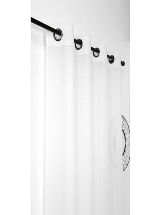 Voilage aspect givré 145x240cm "Freeze"