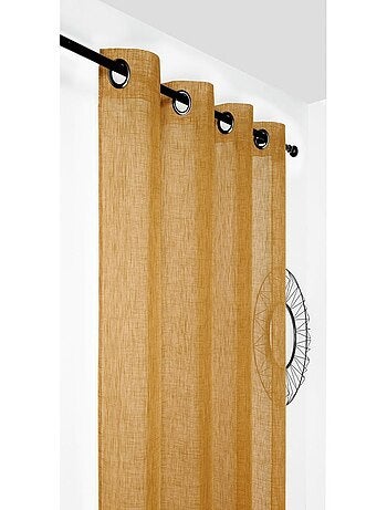 Voilage aspect givré 145x240cm "Freeze