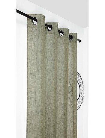 Voilage aspect givré 145x240cm "Freeze