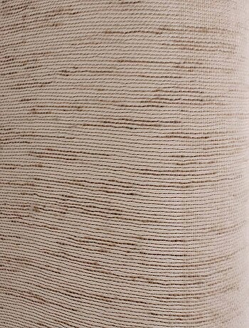 Voilage aspect lin grande largeur Oeko-tex.