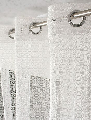 Voilage aspect maille CERAISTE