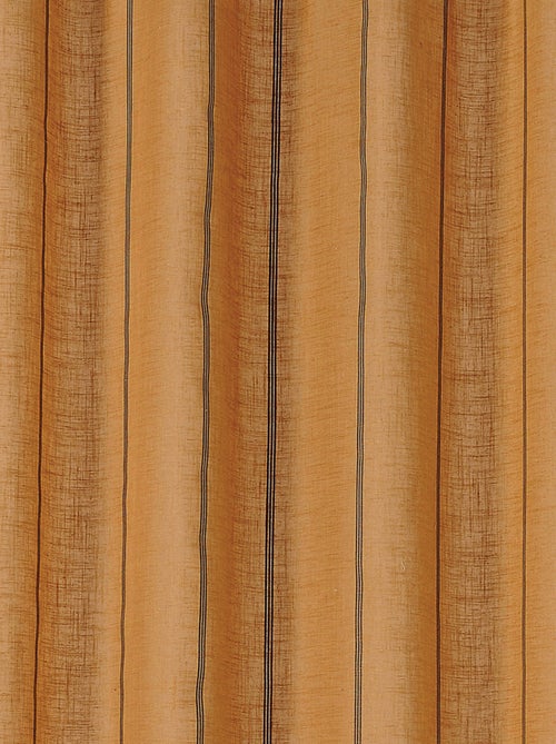 Voilage aux fines rayures noires - Kiabi