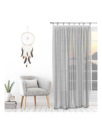 Voilage avec anneaux 135x250 cm SPIRIT, par Soleil d'ocre