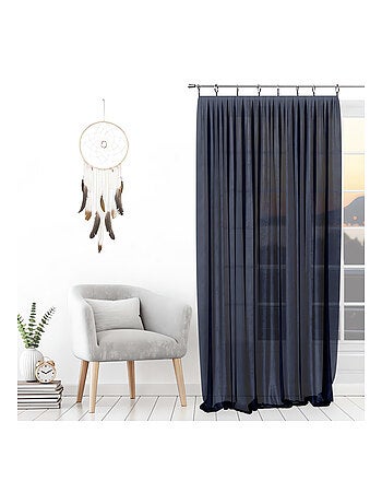 Voilage avec anneaux 135x250 cm SPIRIT, par Soleil d'ocre