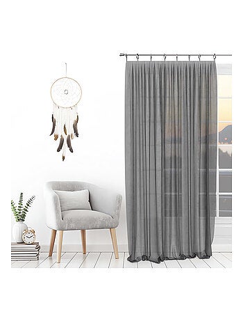 Voilage avec anneaux 135x250 cm SPIRIT, par Soleil d'ocre