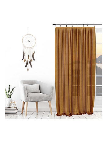 Voilage avec anneaux 135x250 cm SPIRIT, par Soleil d'ocre
