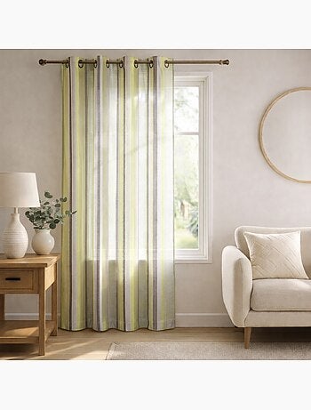 Voilage avec des Rayures Verticales