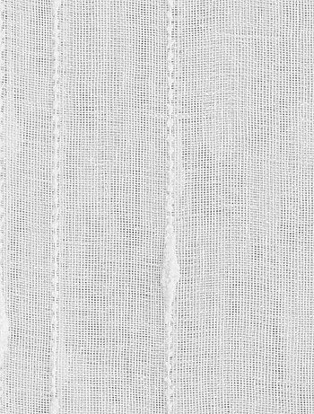 Voilage avec fines rayures verticales à oeillets