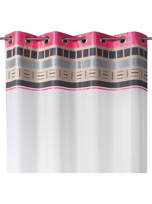 Voilage avec parement haut design - Kiabi Voilage avec parement haut design - Kiabi