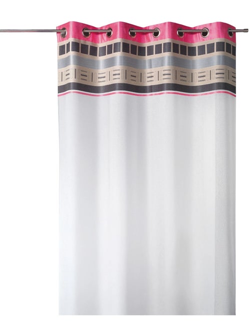 Voilage avec parement haut design - Kiabi Voilage avec parement haut design - Kiabi