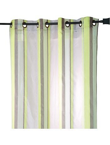 Voilage avec Rayures Verticales colorées
