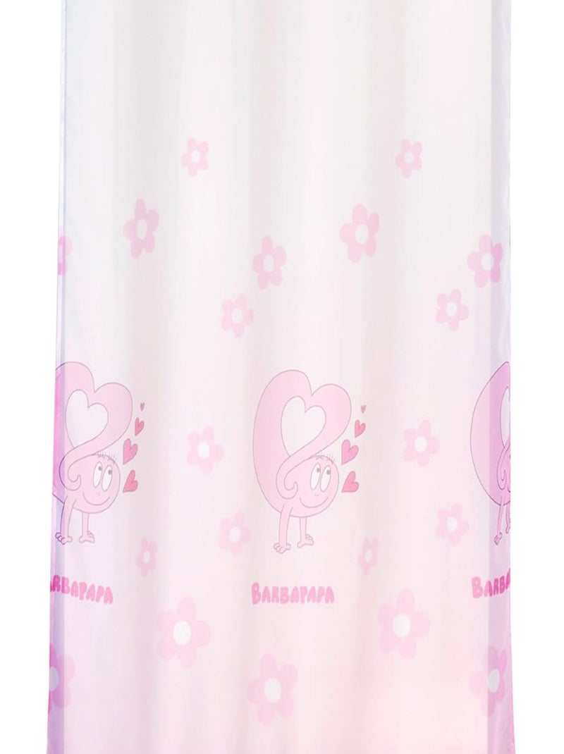 Voilage Barbapapa Love à oeillets Rose - Kiabi