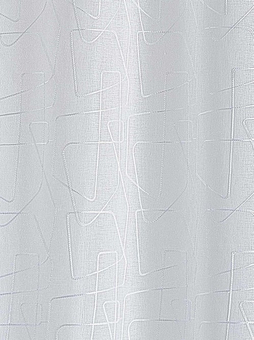 Voilage brodé au style graphique - Kiabi