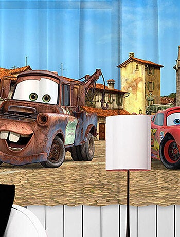 Voilage Cars Flash McQueen & Martin Disney