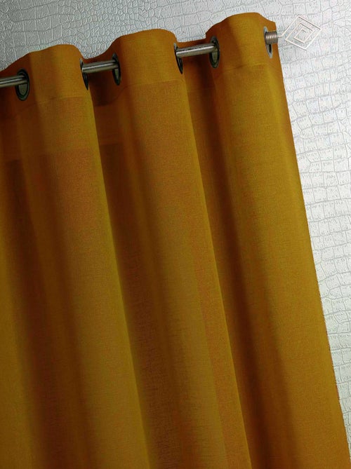 Voilage Coloré à œillets - Kiabi