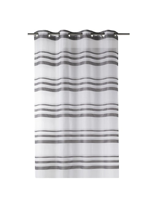 Voilage coloré rayures horizontales - Kiabi Voilage coloré rayures horizontales - Kiabi