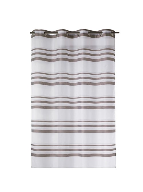 Voilage coloré rayures horizontales - Kiabi Voilage coloré rayures horizontales - Kiabi