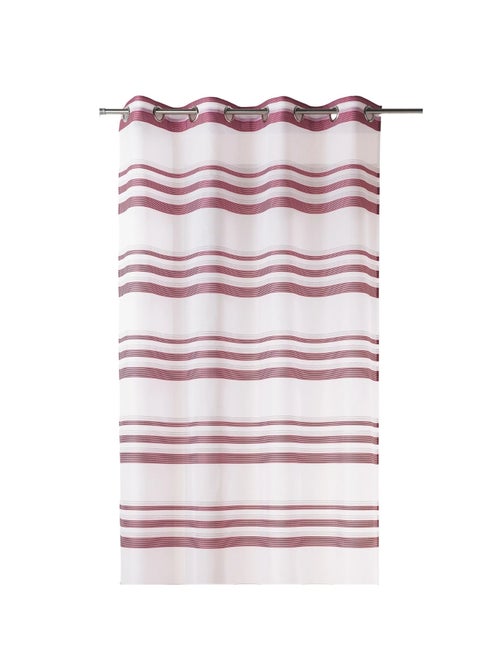 Voilage coloré rayures horizontales - Kiabi Voilage coloré rayures horizontales - Kiabi