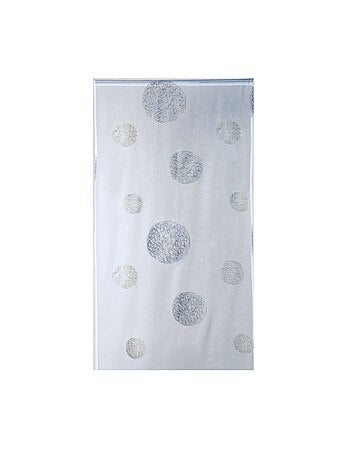 Voilage de fenêtre ronds brodés