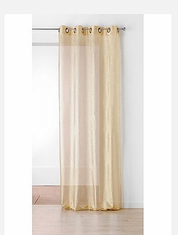 Voilage design doré