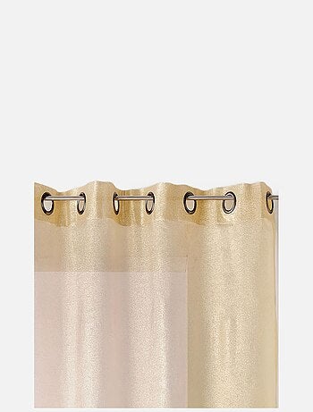 Voilage design doré