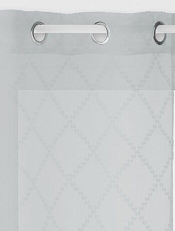 Voilage design jacquard Eté Indien