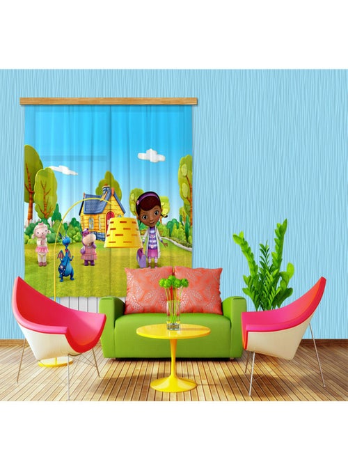 Voilage Docteur la Peluche et ses amis Disney - Kiabi