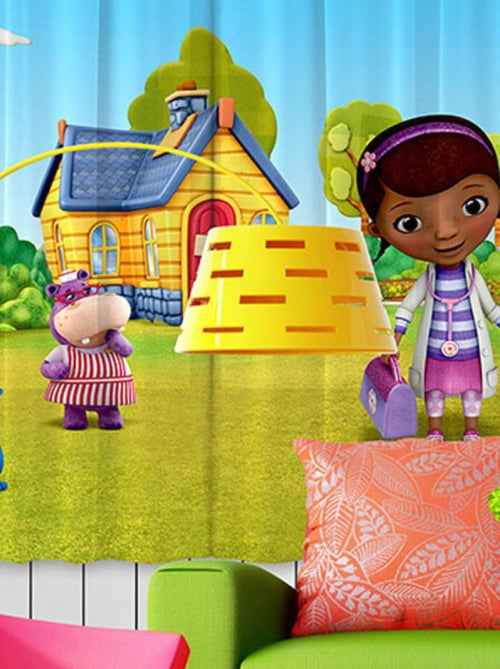 Voilage Docteur la Peluche et ses amis Disney - Kiabi