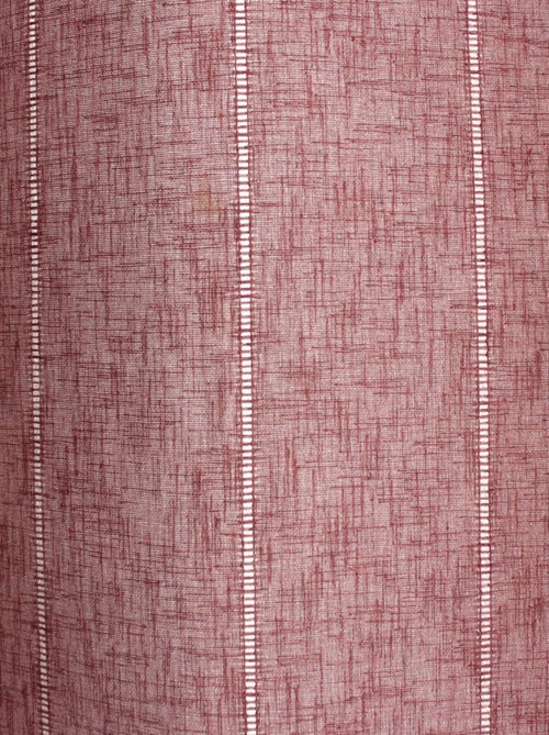 Voilage effet lin 140x240cm "Elena" - Kiabi