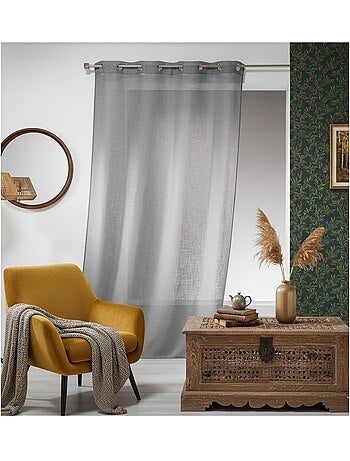 Voilage effet lin collection haltona
