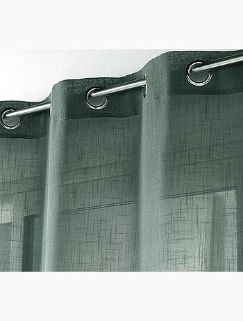 Voilage effet lin Zazy