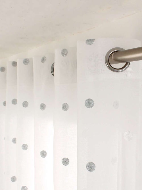 Voilage effet plumetis SMARTIES - Kiabi