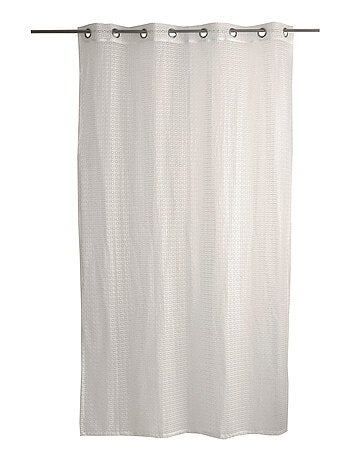 Voilage élégant floral