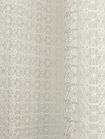 Voilage élégant floral