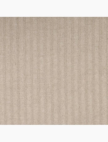 Voilage en coton et chanvre 140x275cm "Tresse