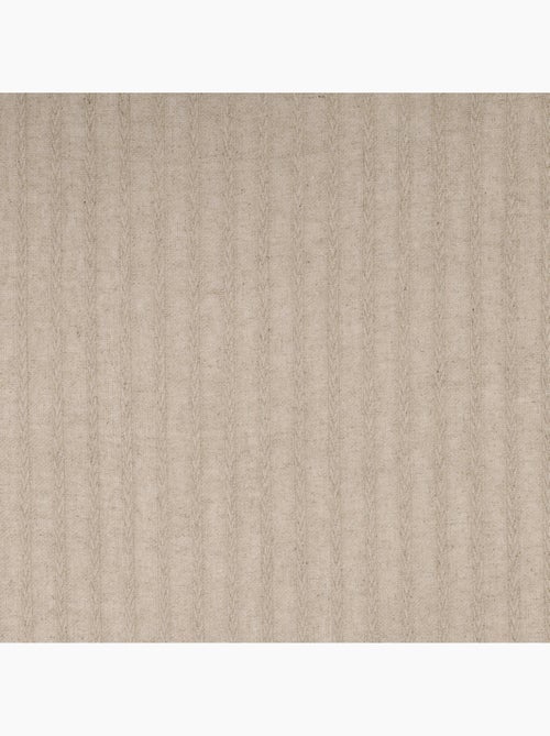 Voilage en coton et chanvre 140x275cm "Tresse" - Kiabi