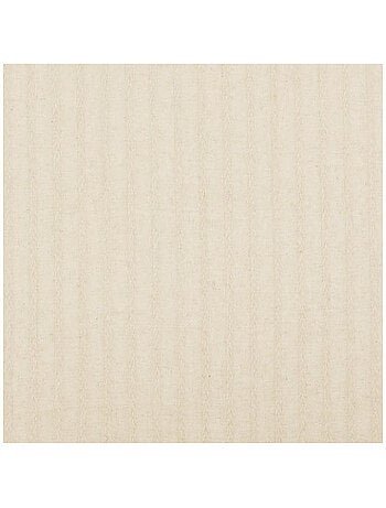Voilage en coton et chanvre 140x275cm "Tresse